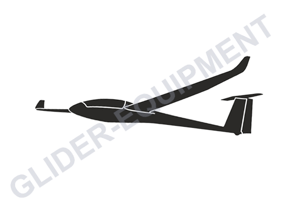 Glider sticker - LS6, LS7, LS8, LS10 15cm [SZ0064]
